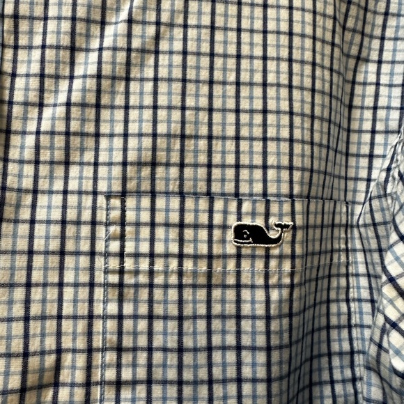 Vineyard Vines by Shep and Ian Blue Checkered dress shirt - Picture 2 of 5